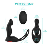 Lynk Pleasure Cock Ring PPD Vibrating Prostate Massager and Cock Ring