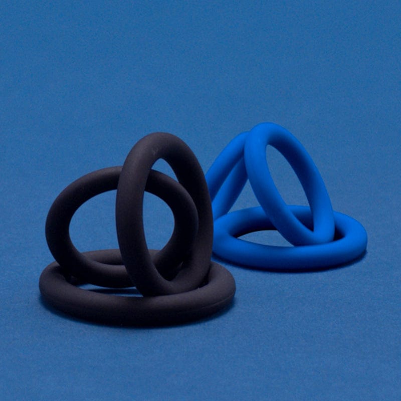 Lynk Pleasure Cock Ring LOOP · Silicone Constriction Ring Set