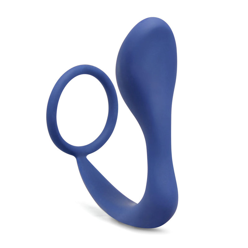Lynk Pleasure Cock Ring Plugged Silicone Cock Ring Prostate Massager