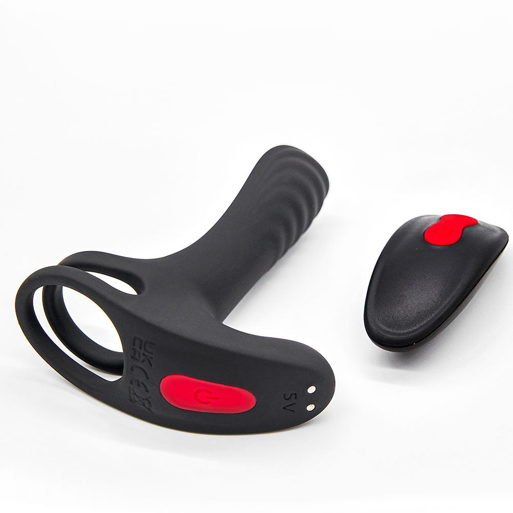 variable speed vibrating cock ring Trojan Tandem Couples Vibrating Ring, Stimulation for Both Partners