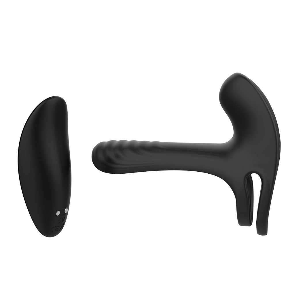 semensentry - 9 vibrating efficient cock ring Adam & Eve Couples Butterfly Play Set Multi-Use Detachable Vibrators W main image 1
