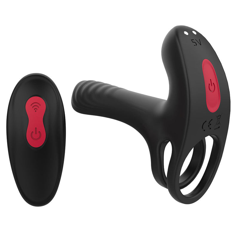 SIMUL 9 Speed Vibrating Couples Girth Enhancer Ring Lynk SIMUL 9 Speed Vibrating Couples Girth Enhancer Ring Lynk