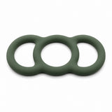 Lynk Pleasure Cock Ring Size 3 (0.85 in) VenoLock 6-Piece Silicone C-Ring Set