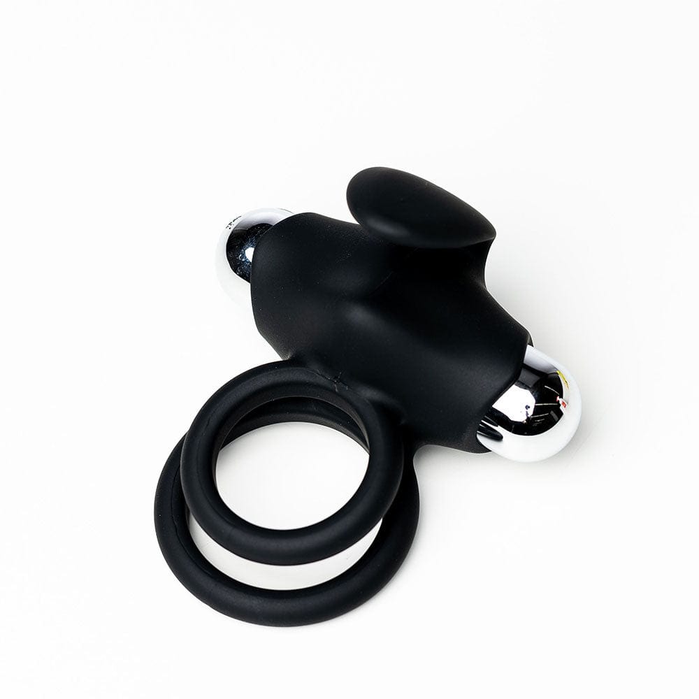 The Jackrabbit · Vibrating Dual Silicone C-Ring – Lynk