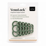 Lynk Pleasure Cock Ring VenoLock 6-Piece Silicone C-Ring Set