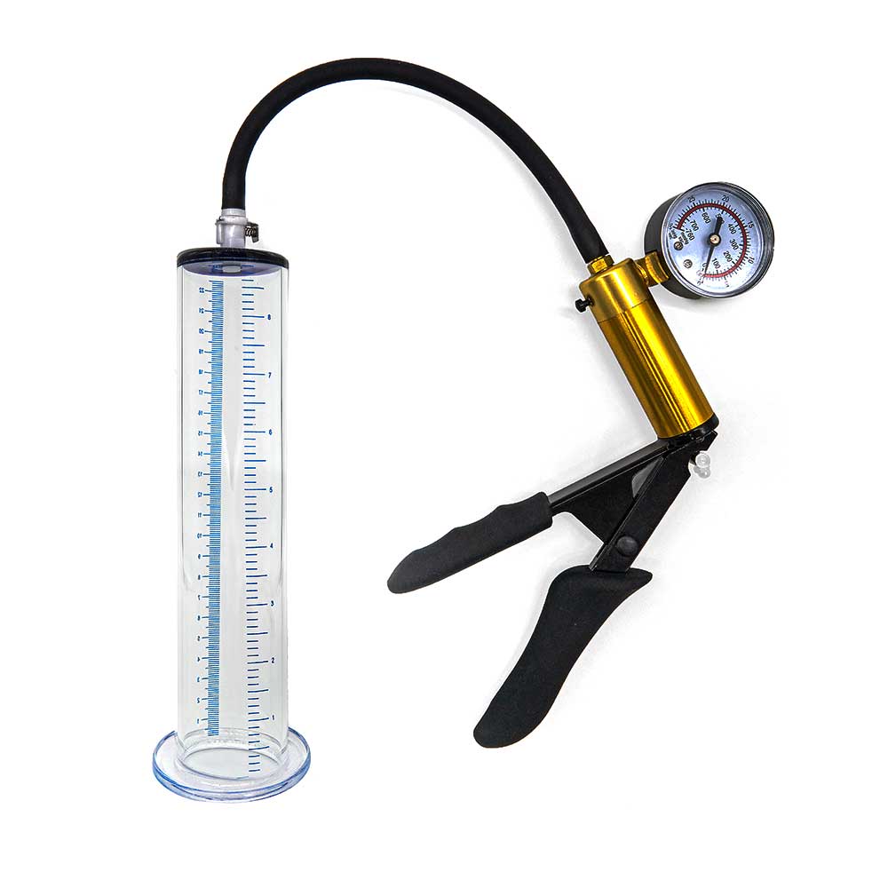 Endurance Pro 9 Inch Penis Pump + Air Gauge