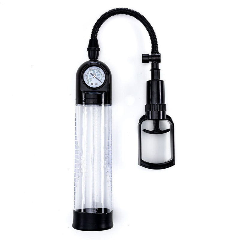Intro Level Penis Pump with Trigger Grip & Air Gauge Lynk Intro Level Penis Pump with Trigger Grip & Air Gauge Lynk